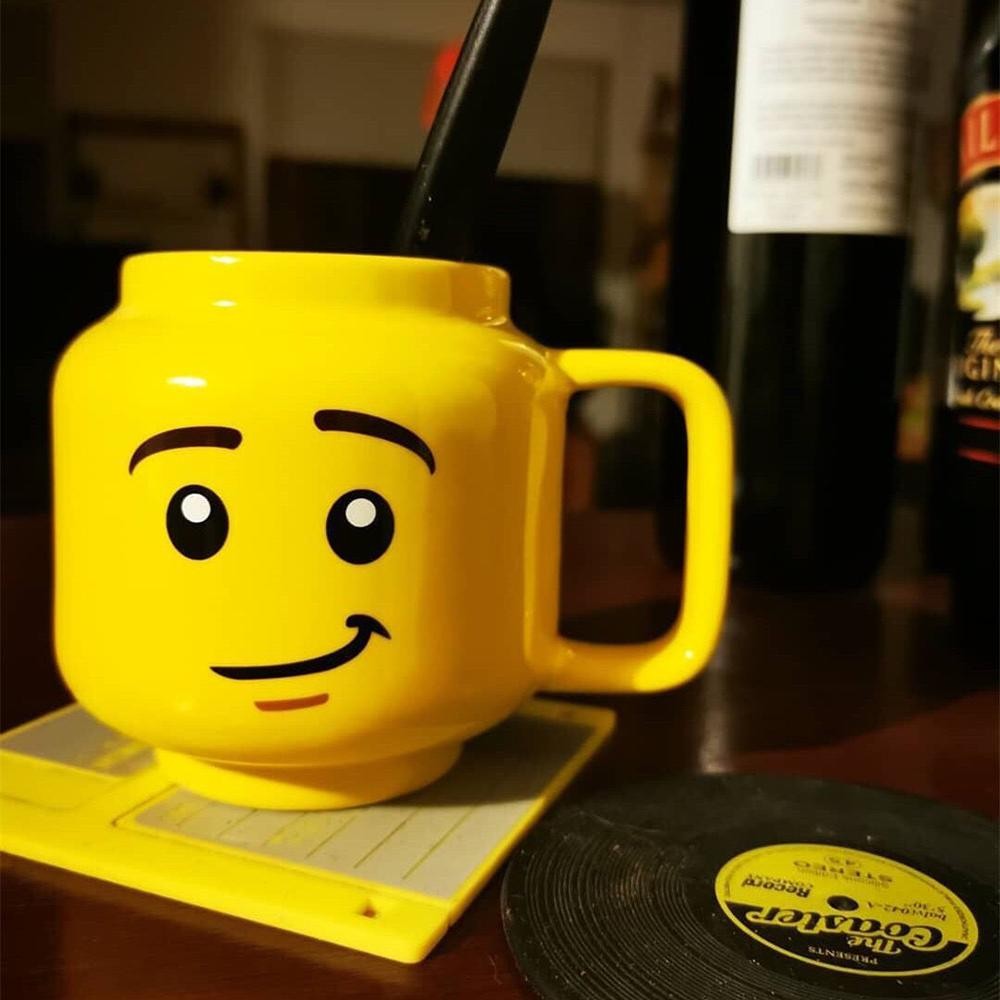 250ml Ceramic Cartoon Mug Cute Expression Figure Head Coffee Tea Cup
