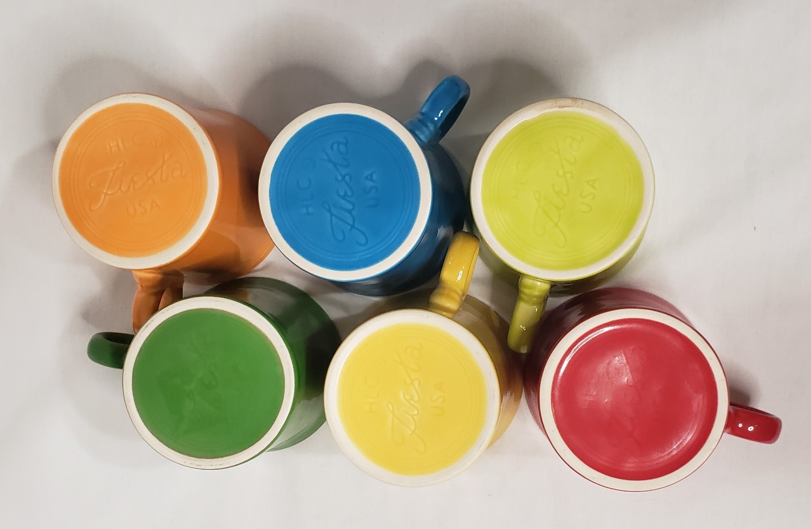 FIESTAWARE Homer Laughlin Ring Handle Mugs Replacements ***YOU CHOOSE***