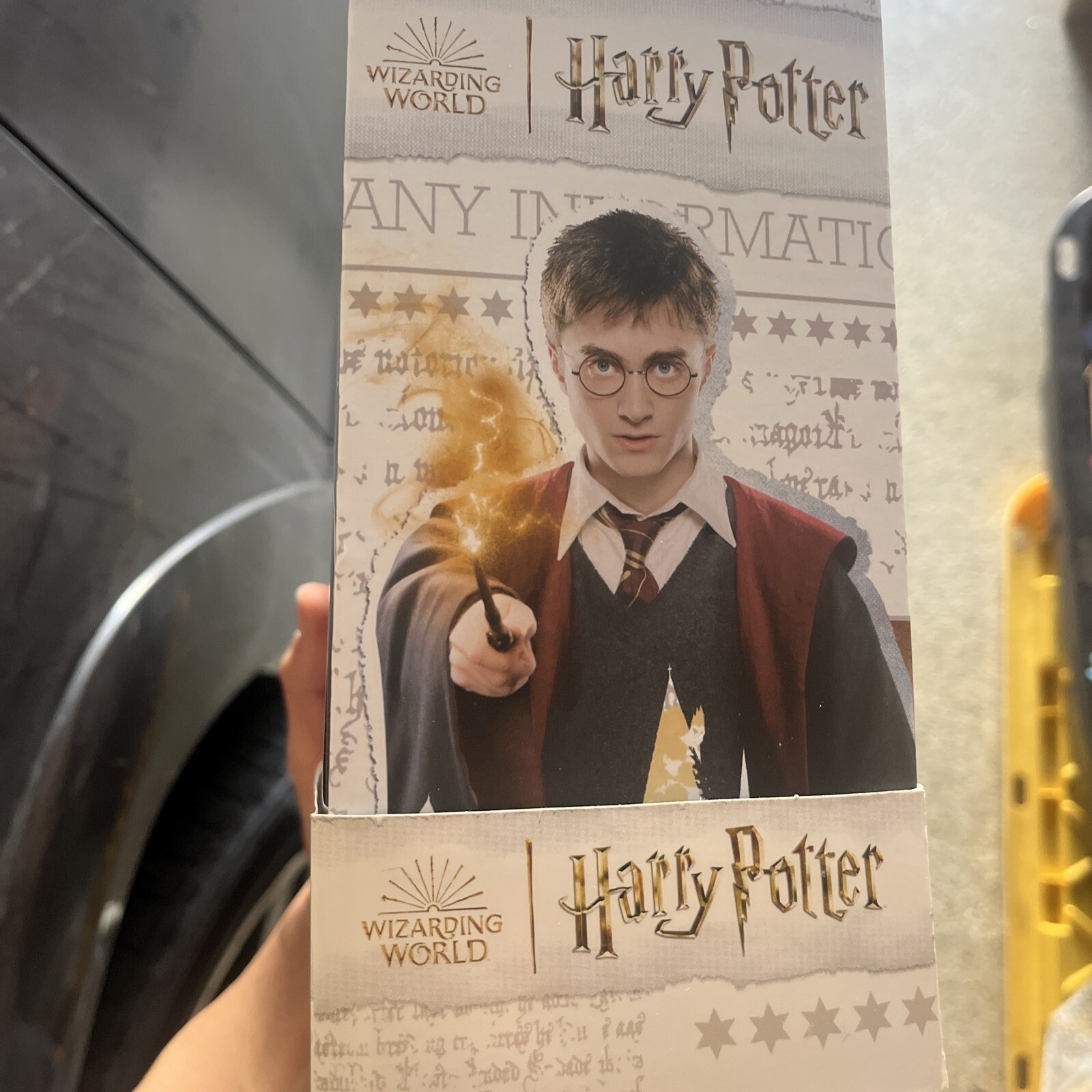Harry Potter Wizarding World Mug Cup Socks and Door Hanger Gift Set Red