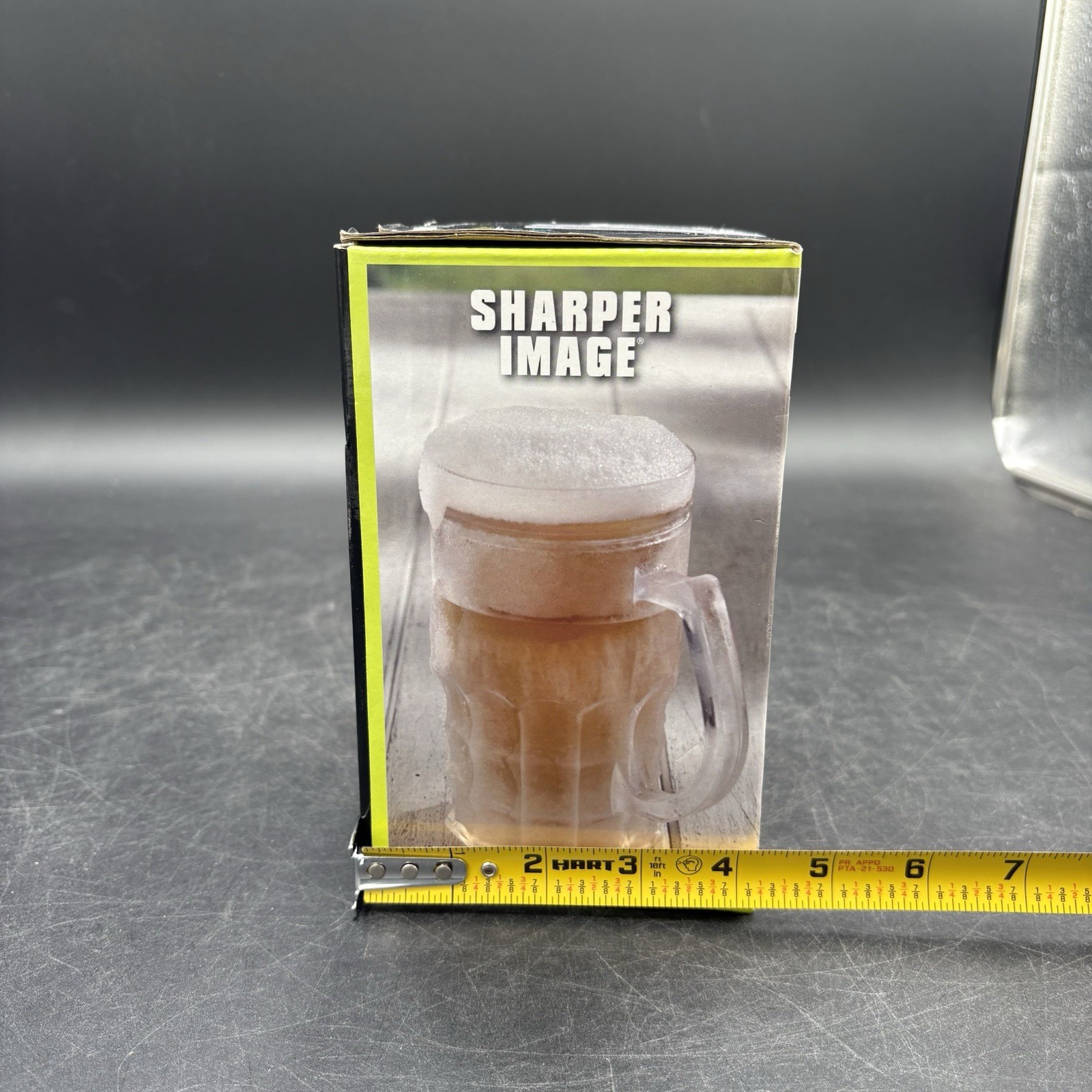 Brand New Sharper Image Double-Walled Chilling Beer Mug, Use With Any Drink