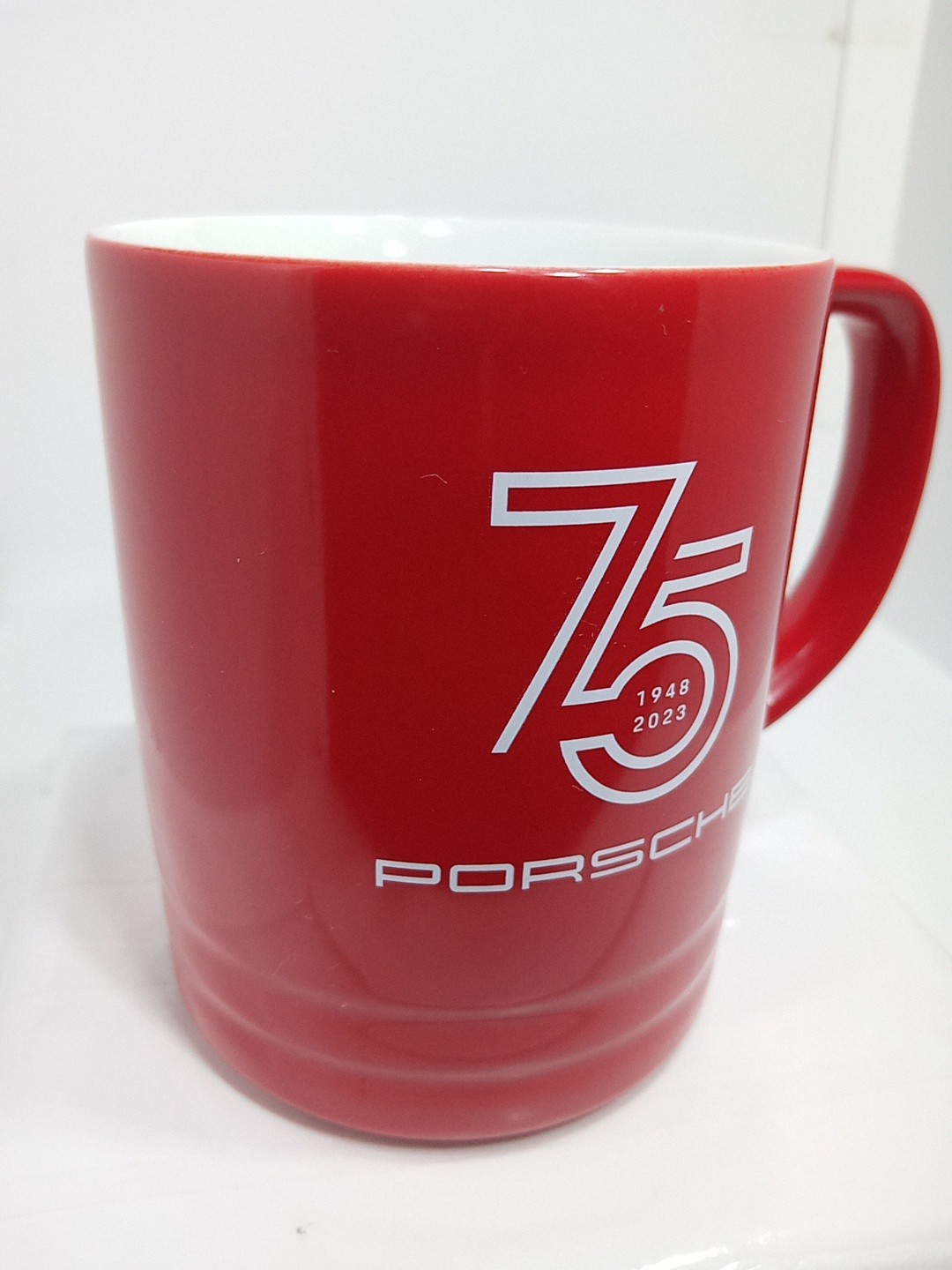 SPORTS CAR 75TH ANNIVERSARY MUG. SPORTS CAR COFFEE MUG. SPORTS CAR CO. MUG B402