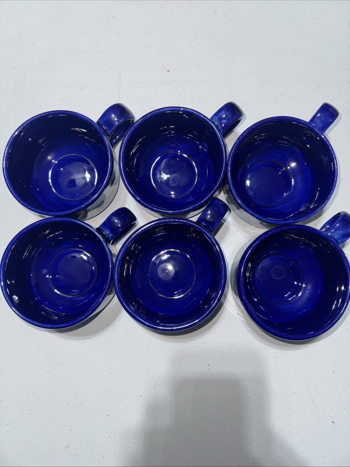 Blue Coffee Mug Set Of 6