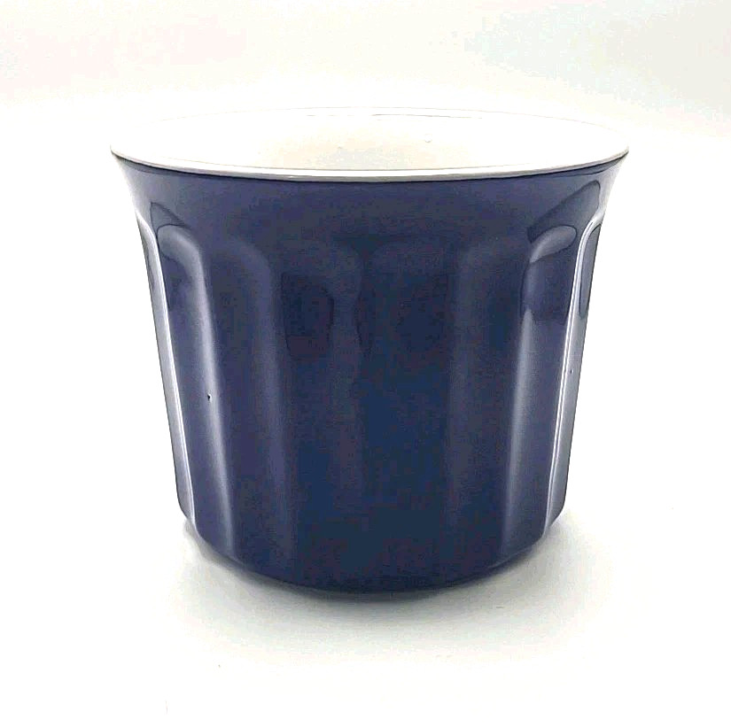 Soup Coffee Mug Blue Stoneware Ribbed Good Cook 20 Oz Dishwasher Microwave Safe