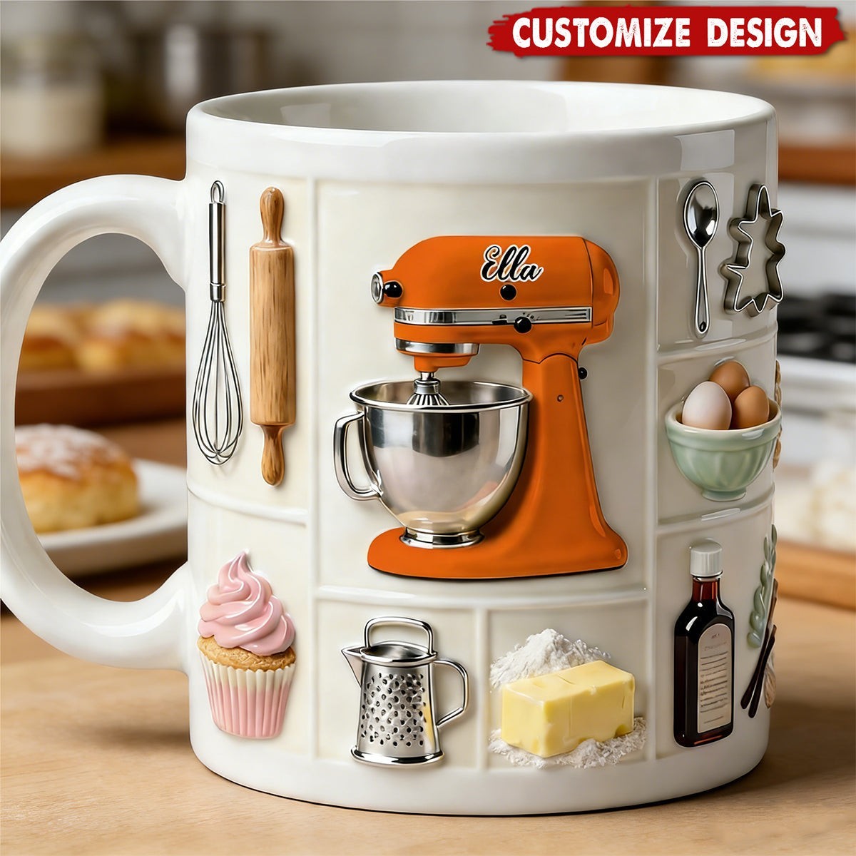 Sweet Baker Coffee Mug – Personalized Gifts For Baking Lovers