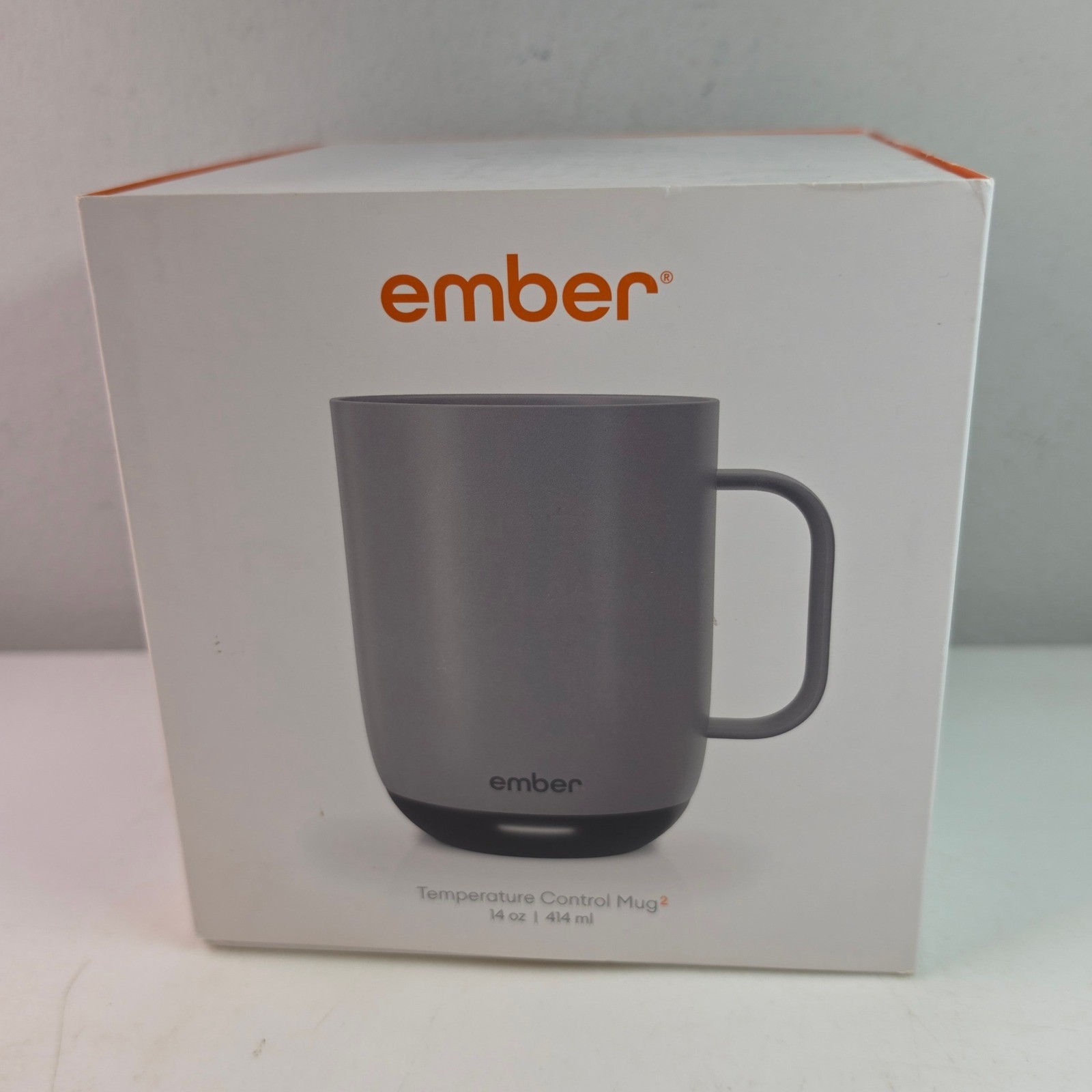 Ember Temperature Control Mug 2 Grey Smart Coffee Mug 14 oz CM19P