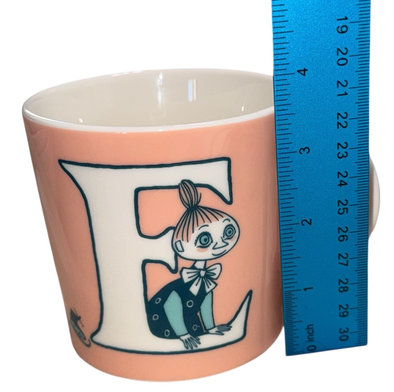 Arabia Alphabet Moomin Mug E Coffee Mymble Muumi Muki Finland Tove Jansson NWT