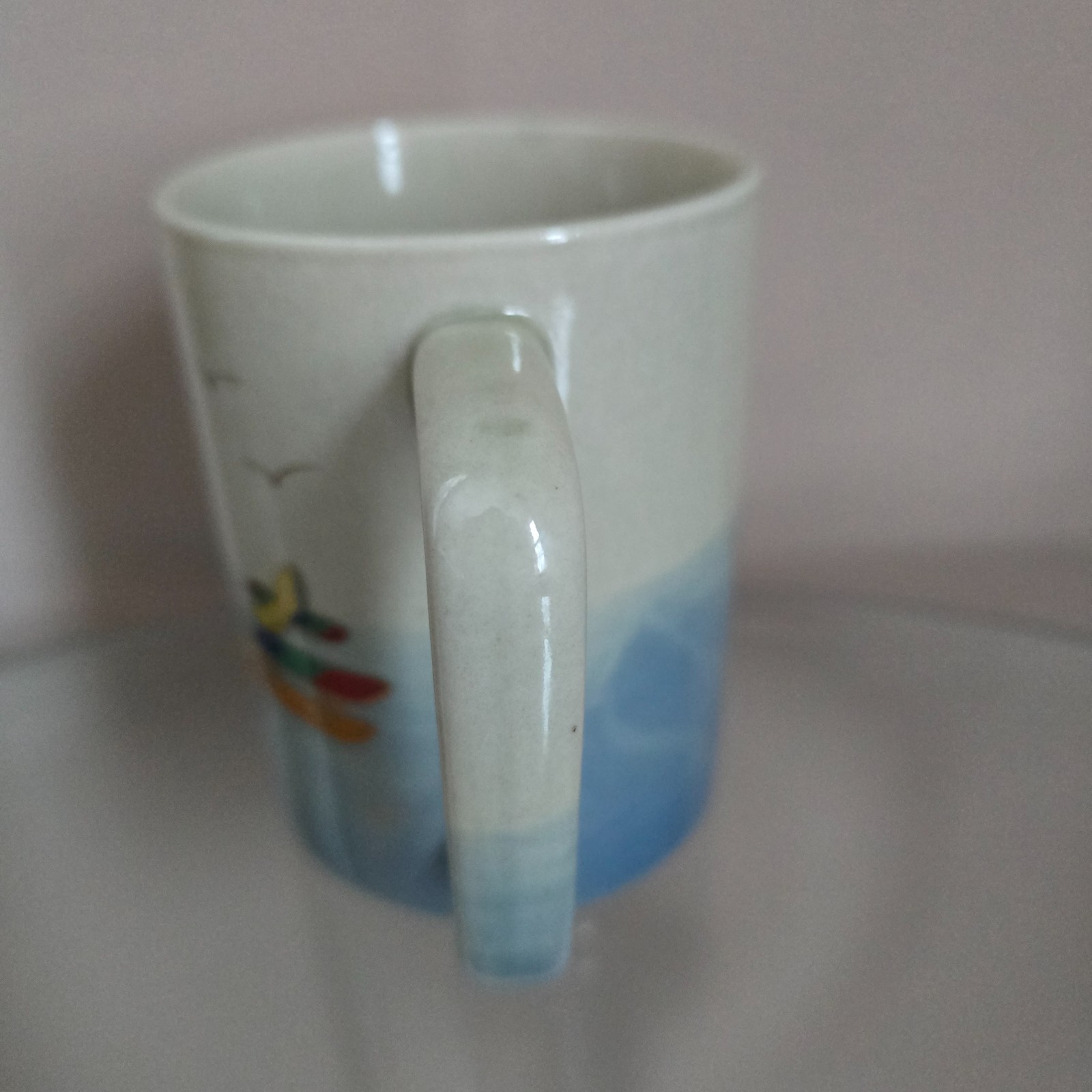 Otagiri Multicolor 2 Plane Vintage Mug 8fl oz