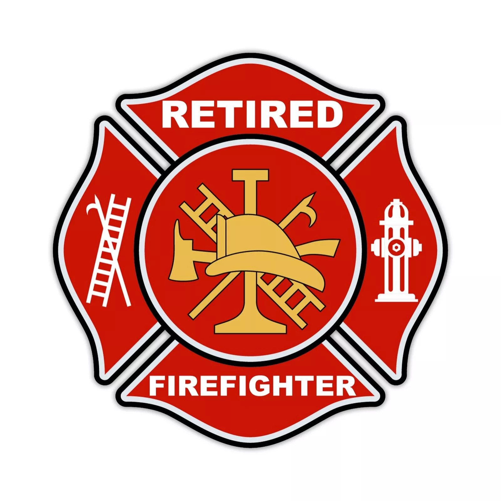 Retired Firefighter Coffee/Tea Mug 11oz. Cup ( Double Sided )