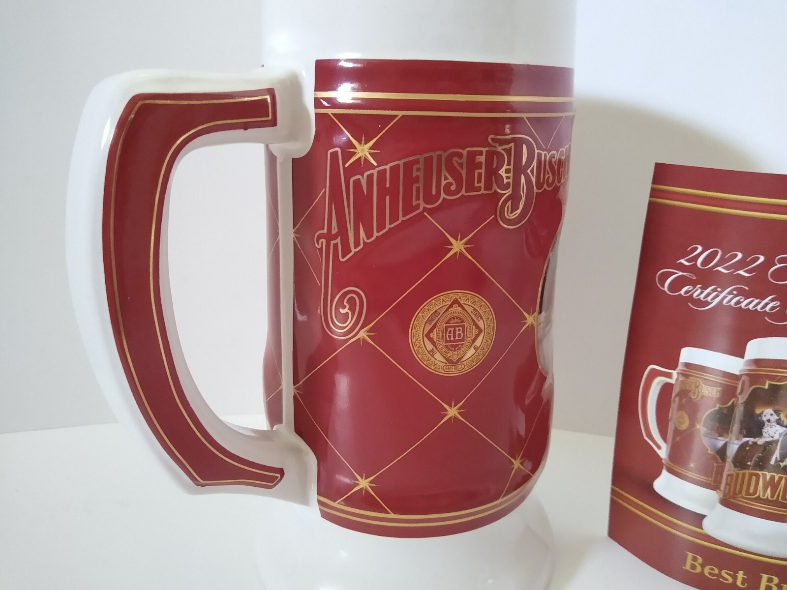 Budwesier Famous Friends 43rd Anniversary Edition Stein 2022 Great Shape!