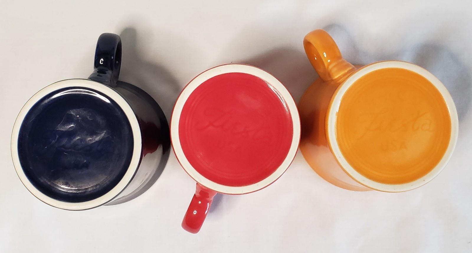 FIESTAWARE Homer Laughlin Ring Handle Mugs Replacements ***YOU CHOOSE***