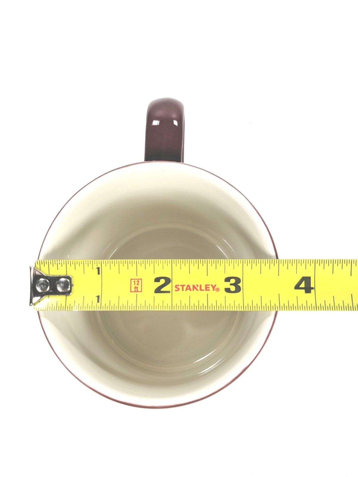 Le Creuset Stoneware London Coffee Mugs 12oz / 350ml color ~ RHONE ~ Set of 2
