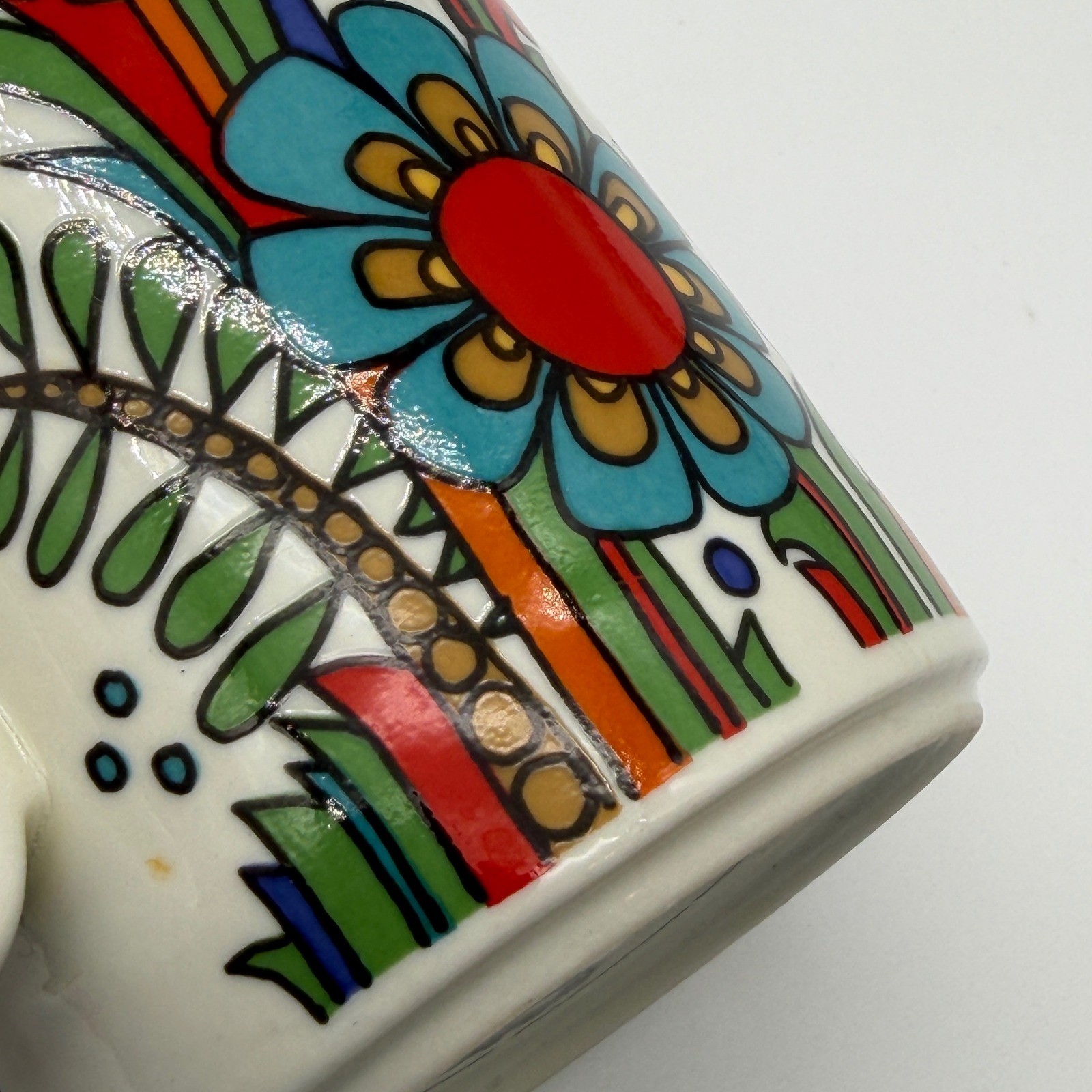 Villeroy & Boch Acapulco Mug and Plate Set Vintage Mexican Folk Art Luxembourg