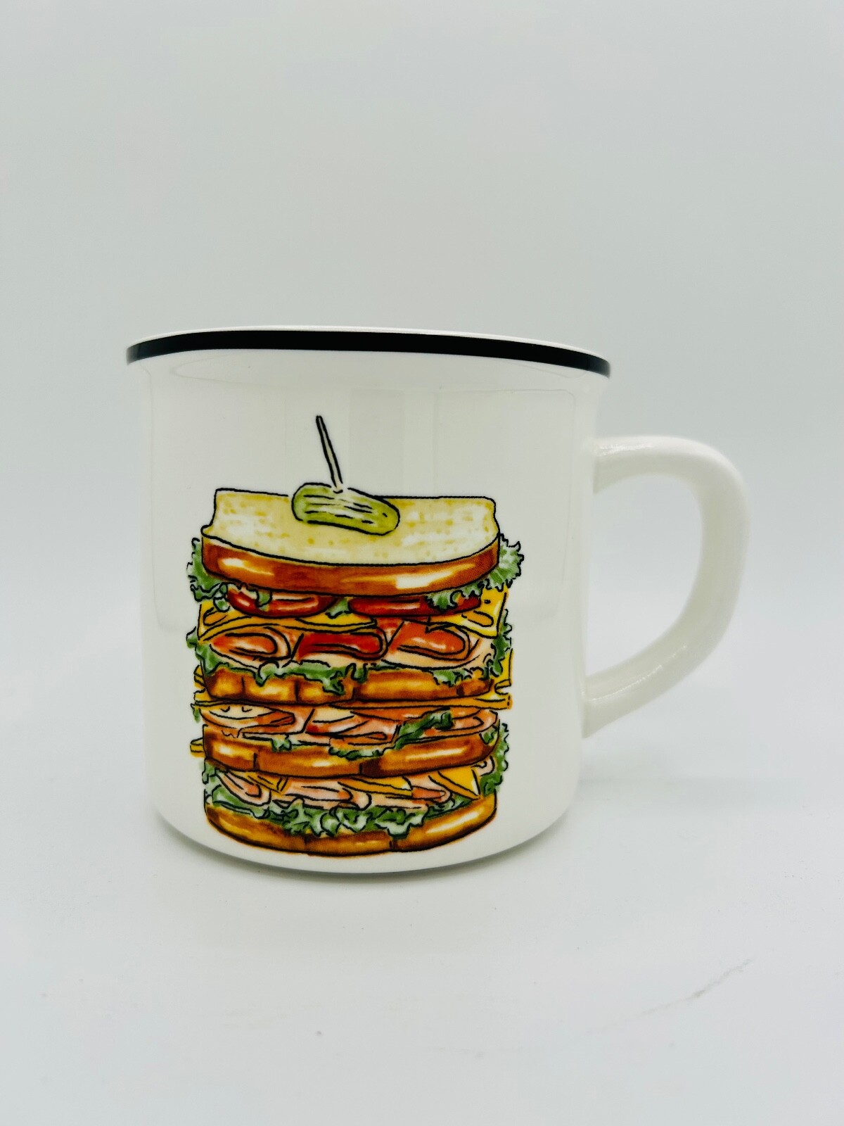 NEW Pottery Barn Friends “Joey Doesn’t Share Food” Sandwich Mug