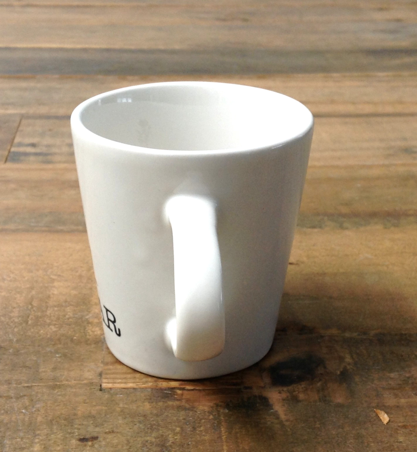 Williams-Sonoma Lil’ Bear Childrens Mug Cup White Black Teddy Bear Flower 2021