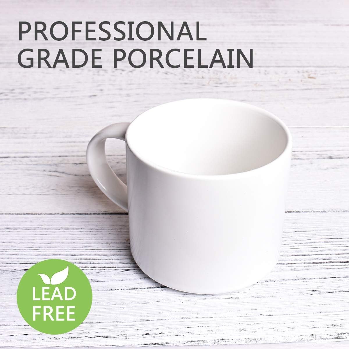 Matte Ceramic Coffee Mug for Office and Home, 13 oz, Suitable for Dishwasher and