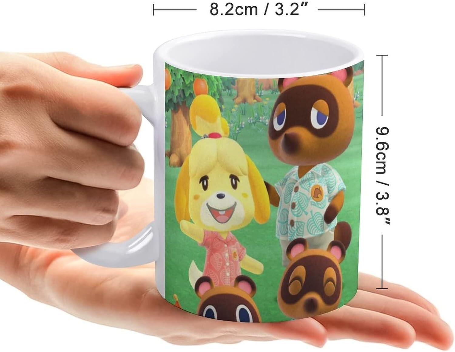 Animal Crossing New Horizons Mug Island/TomNook/Title/House 4 Types JAPAN NEW