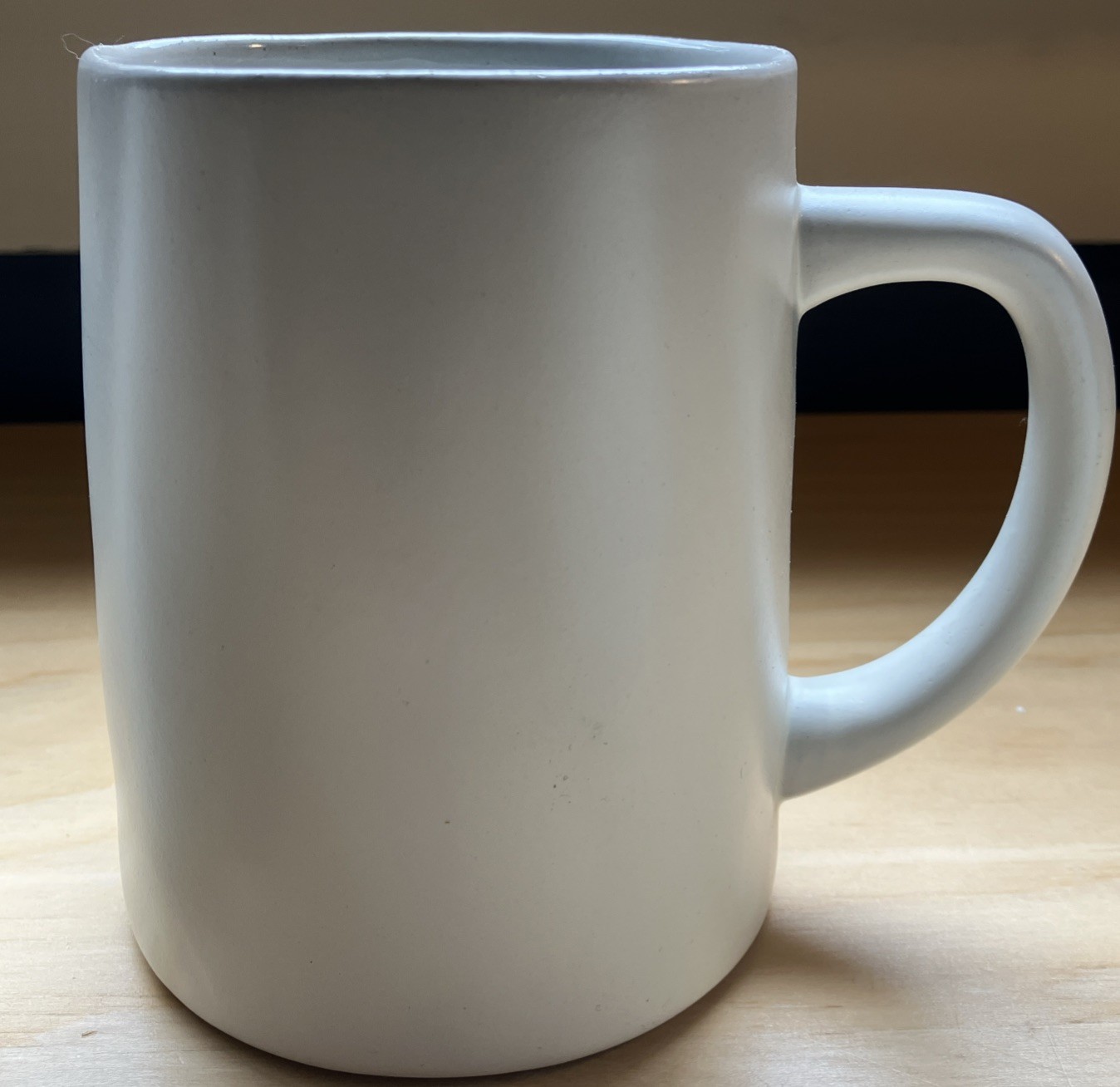 Hearth And Hand Magnolia Stoneware Mug Cream White Matte Heavy Tall Coffee Tea