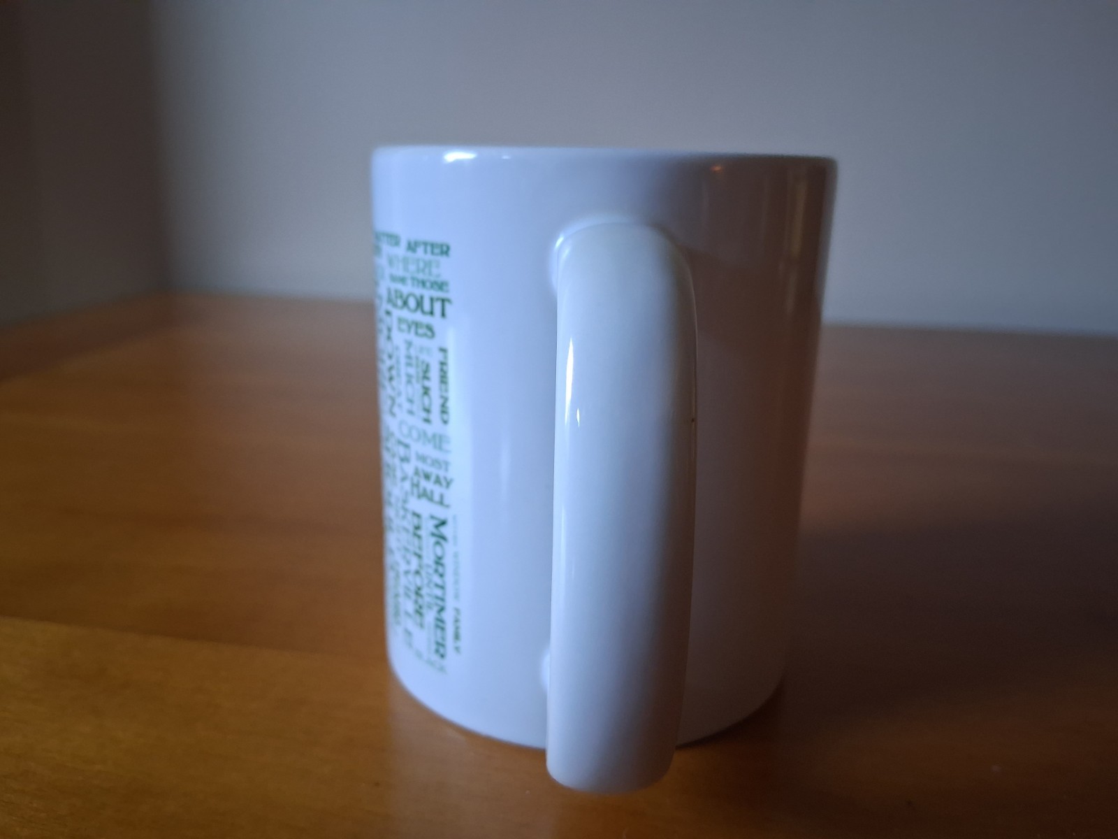 GONLEI Holmes Watson Novelty Collectible White Ceramic Coffee Mug 250 ml Round
