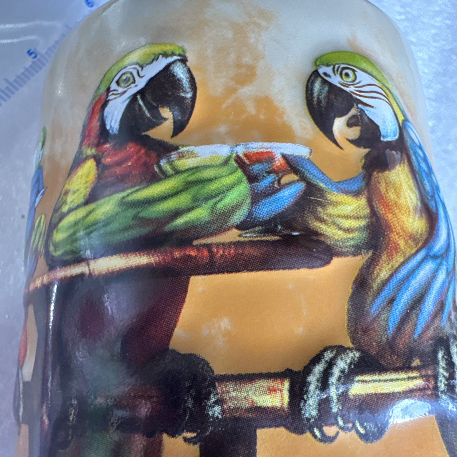 Margaritaville Mug with Parrots Holds 16 ounces, Jimmy Buffet, Thailand