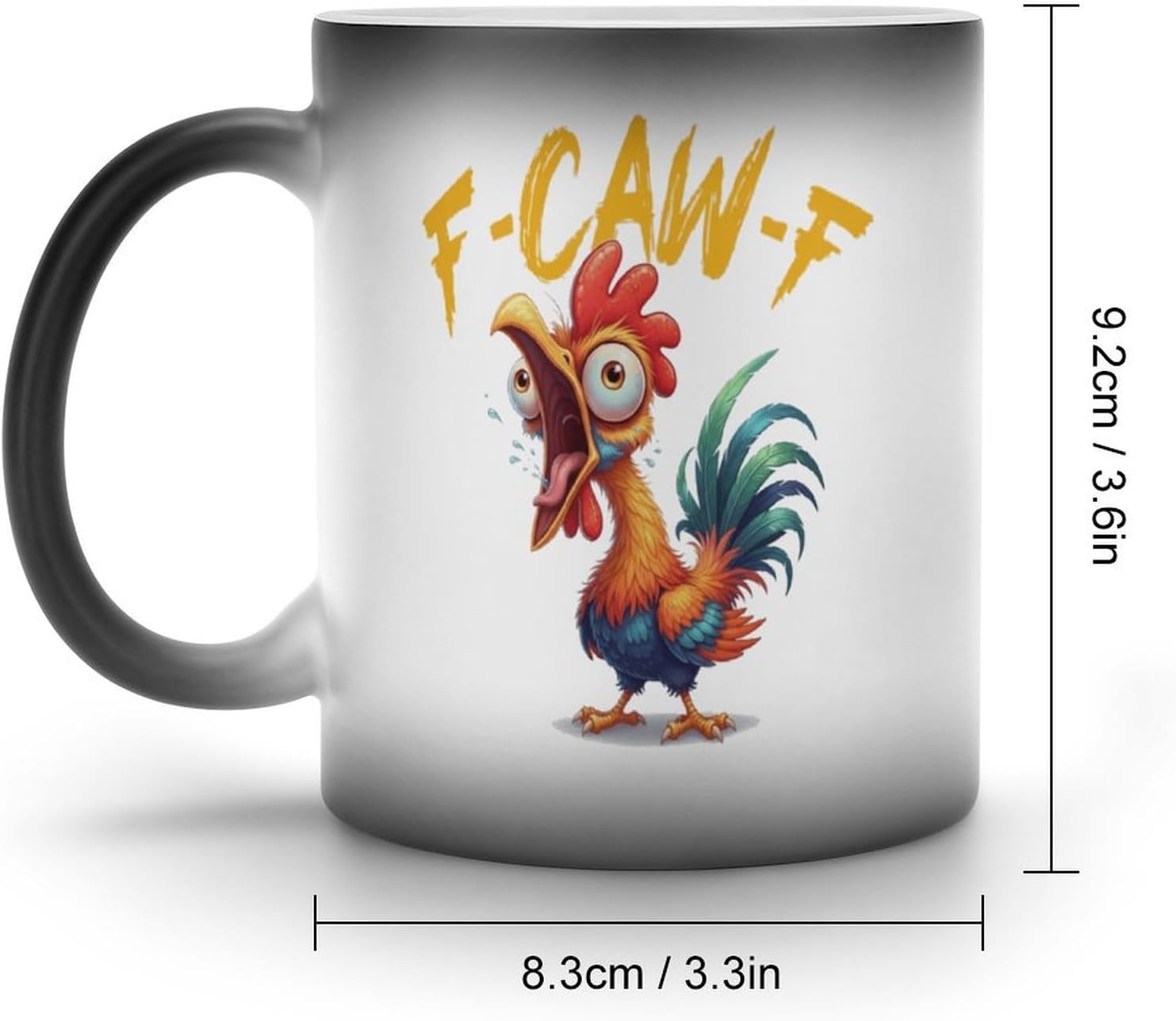 11oz Magic Color Change Coffee Mug Custom Any Image Photo Text Design Best Gifts