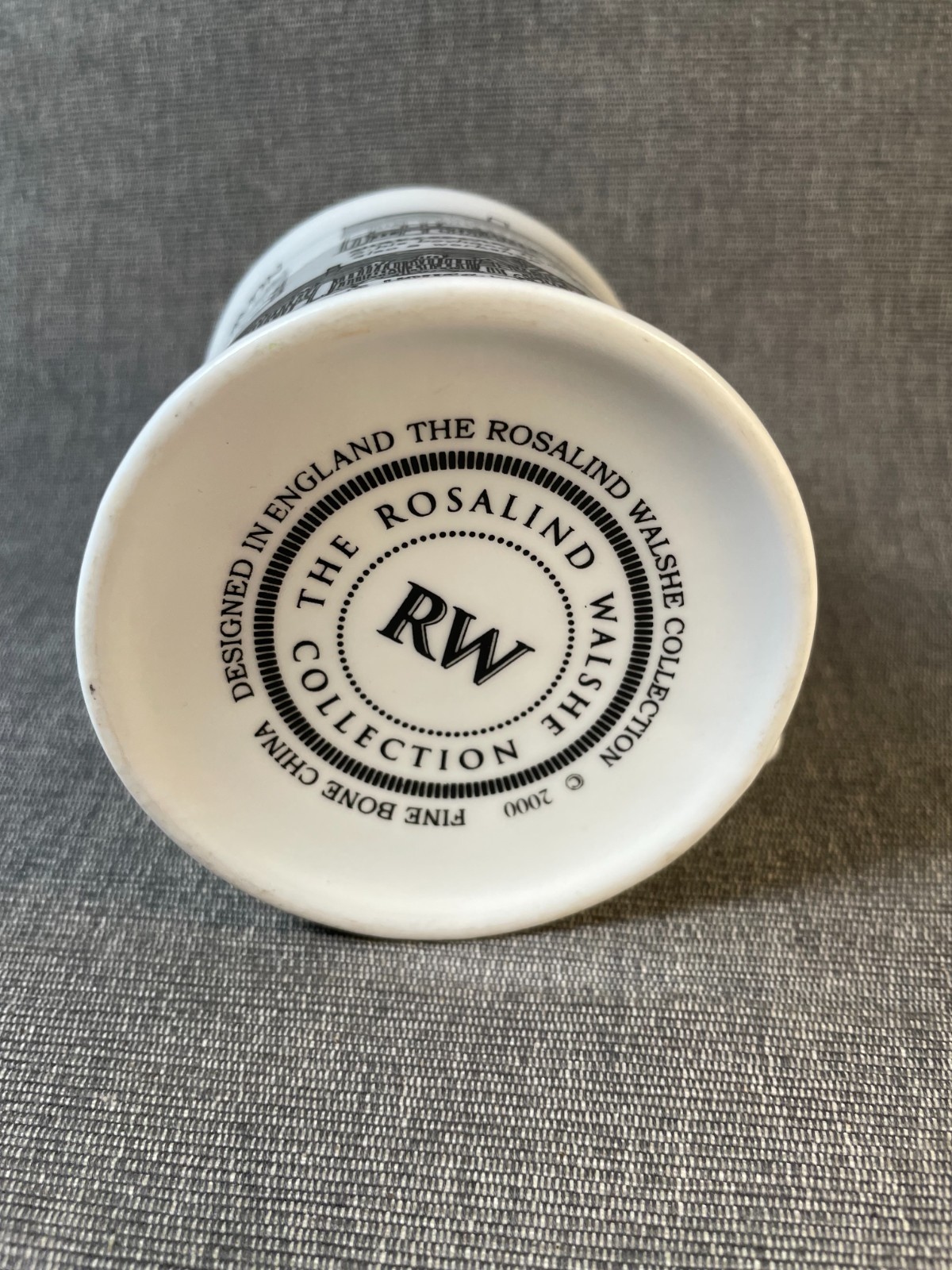 Rosalind Walshe “Shakespeare” Made in England Fine Bone China Coffee/Tea Mug Cup