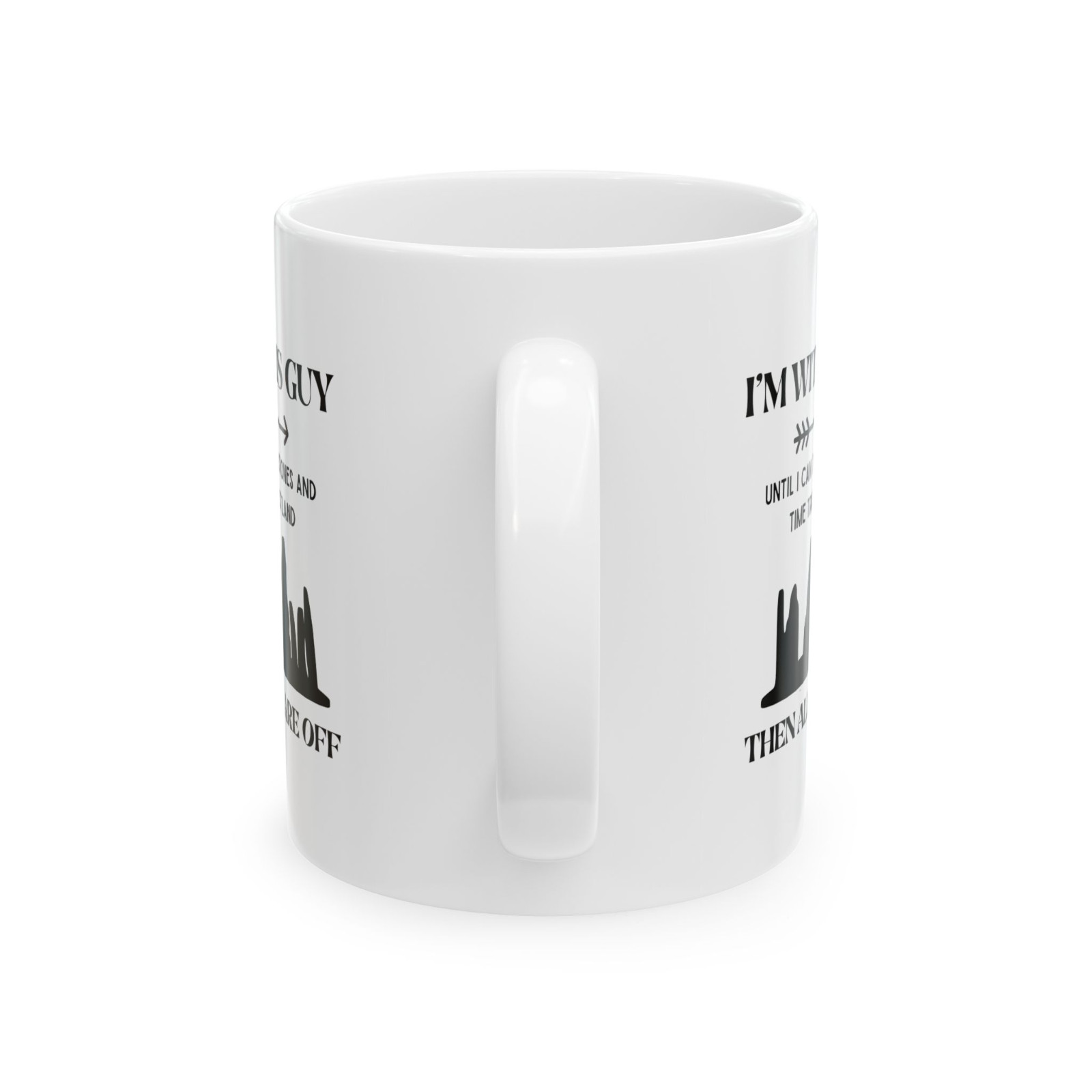 Scotland Time Travel Standing Stones Coffee Mug Sassenach Fan Gift Ceramic 11oz