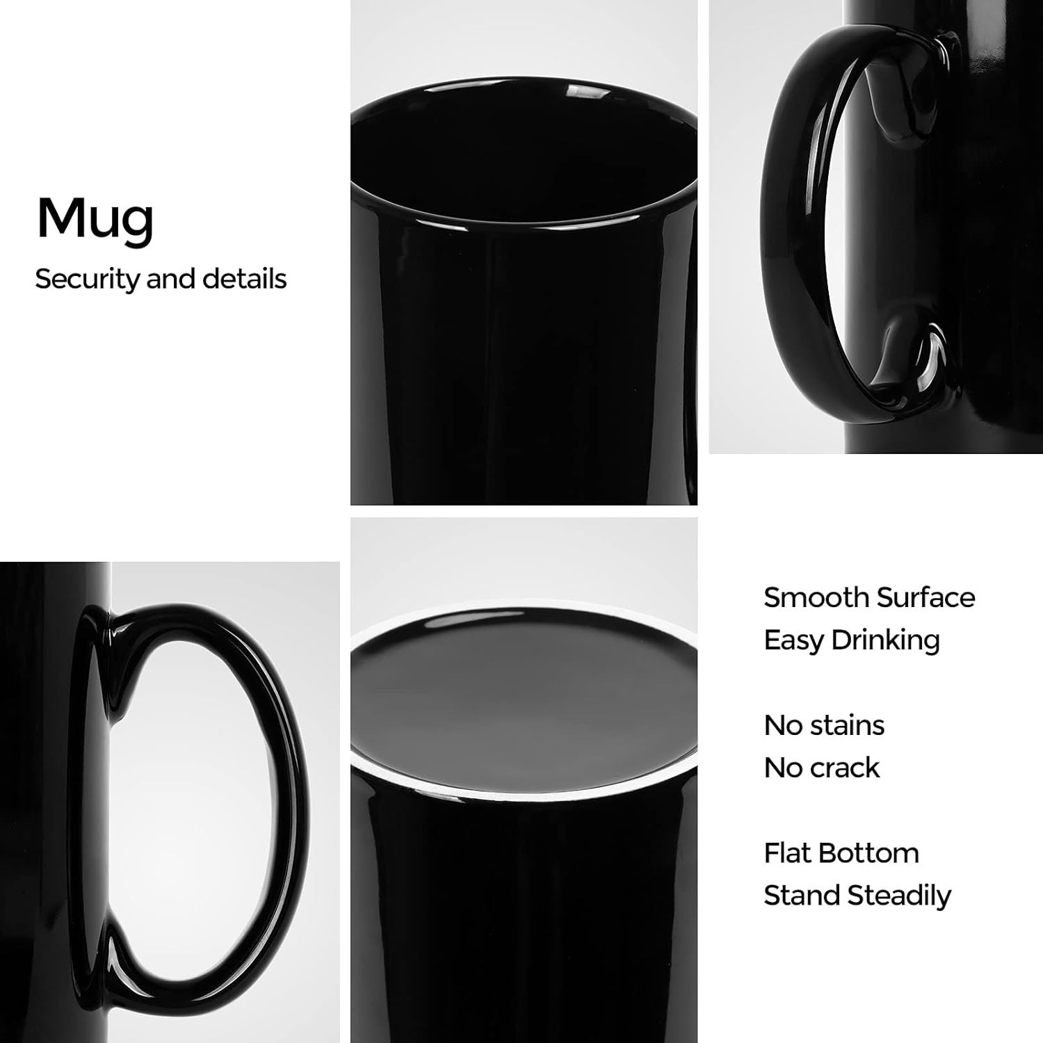 22 OZ Extra Large Coffee Mug, Smooth Ceramic Boss Giant Tea Cup Big Capacity and