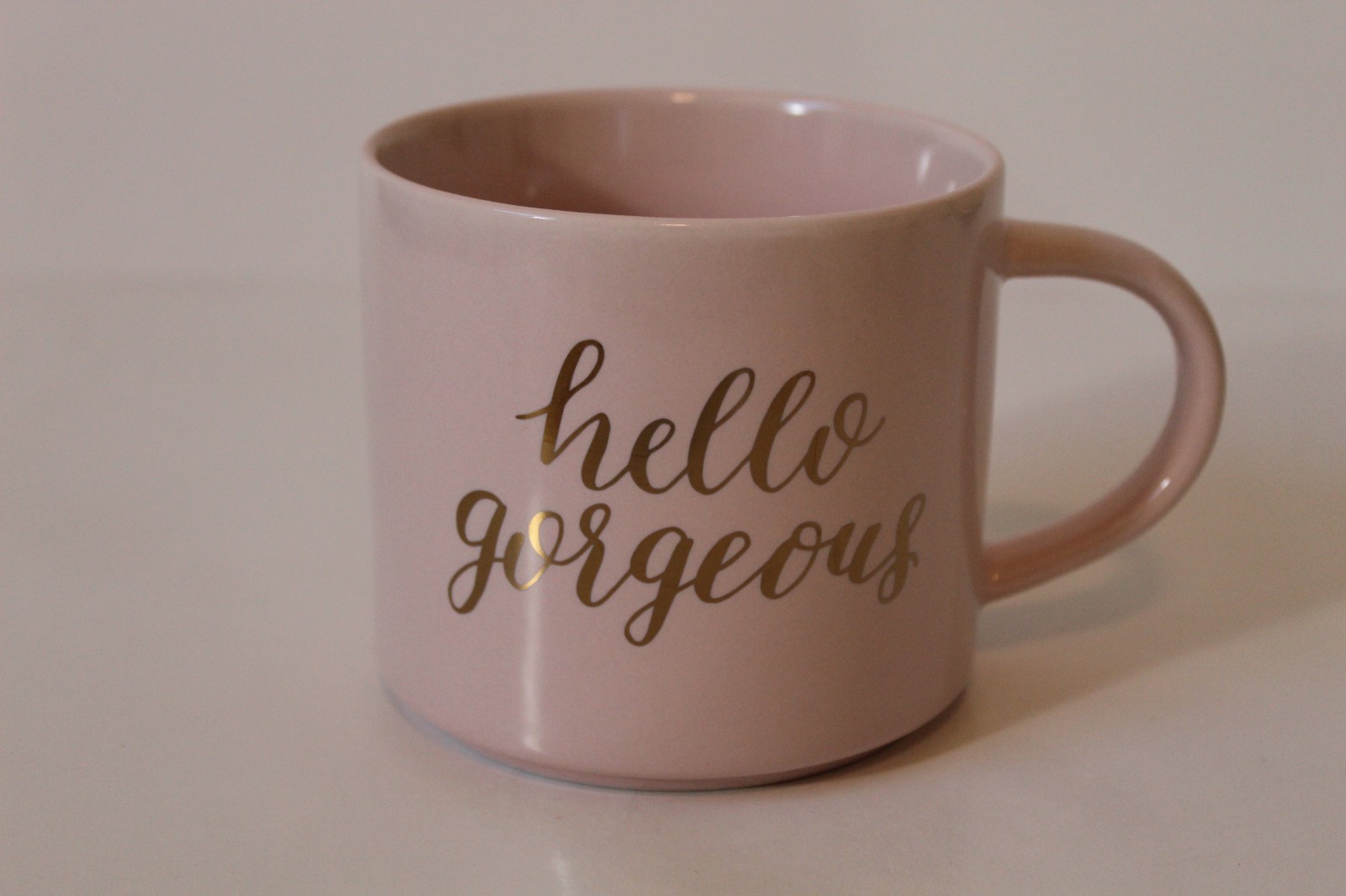 Threshold “Hello Gorgeous” 14 oz Porcelain Coffee Mug