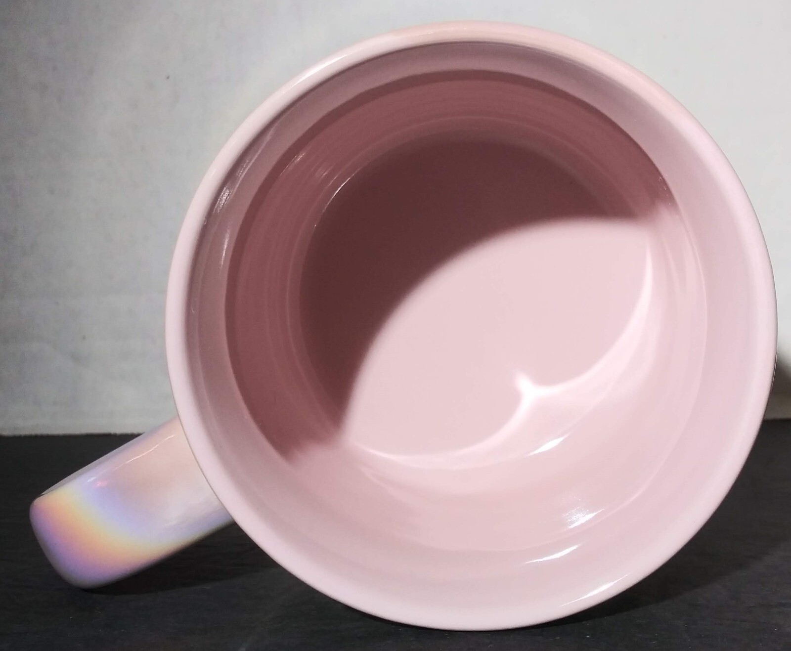 Barbie The Movie 2023 Pink Iridescent Pearl Stoneware Coffee Mug 15 FL OZ Cup