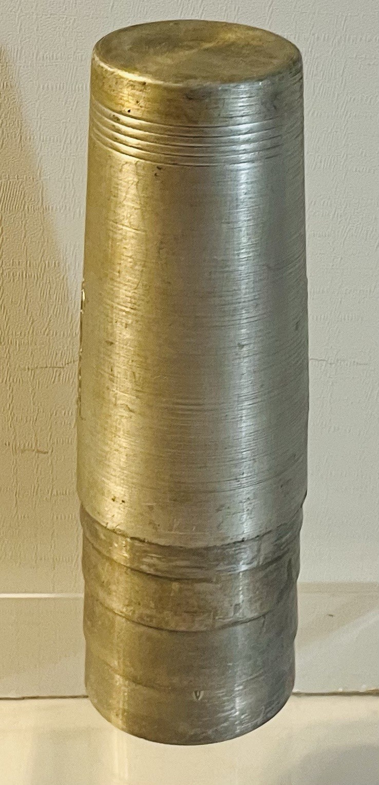 Set Of 5 Vintage WestBend Aluminum Co. Wisconsin USA Tumbler Mug Wheat Pattern