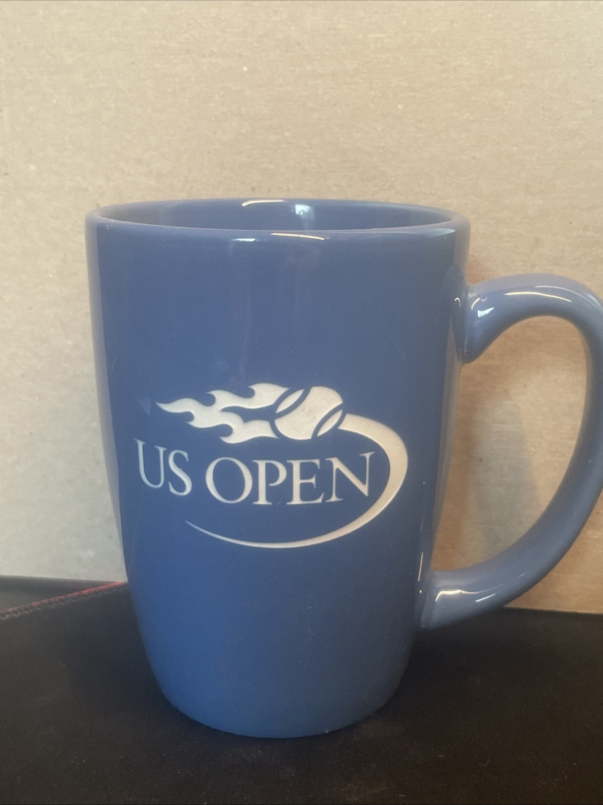 US Open Tennis Grand Slam 11oz Blue Coffee Tea Mug – Etched logo!!