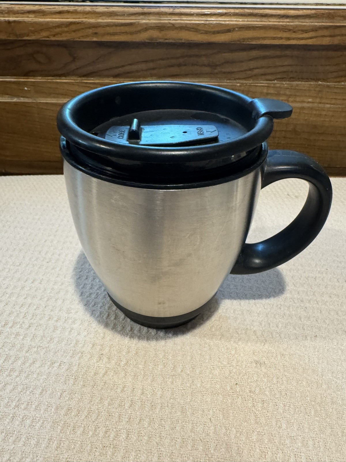 Coffee mug, unbranded metal cup