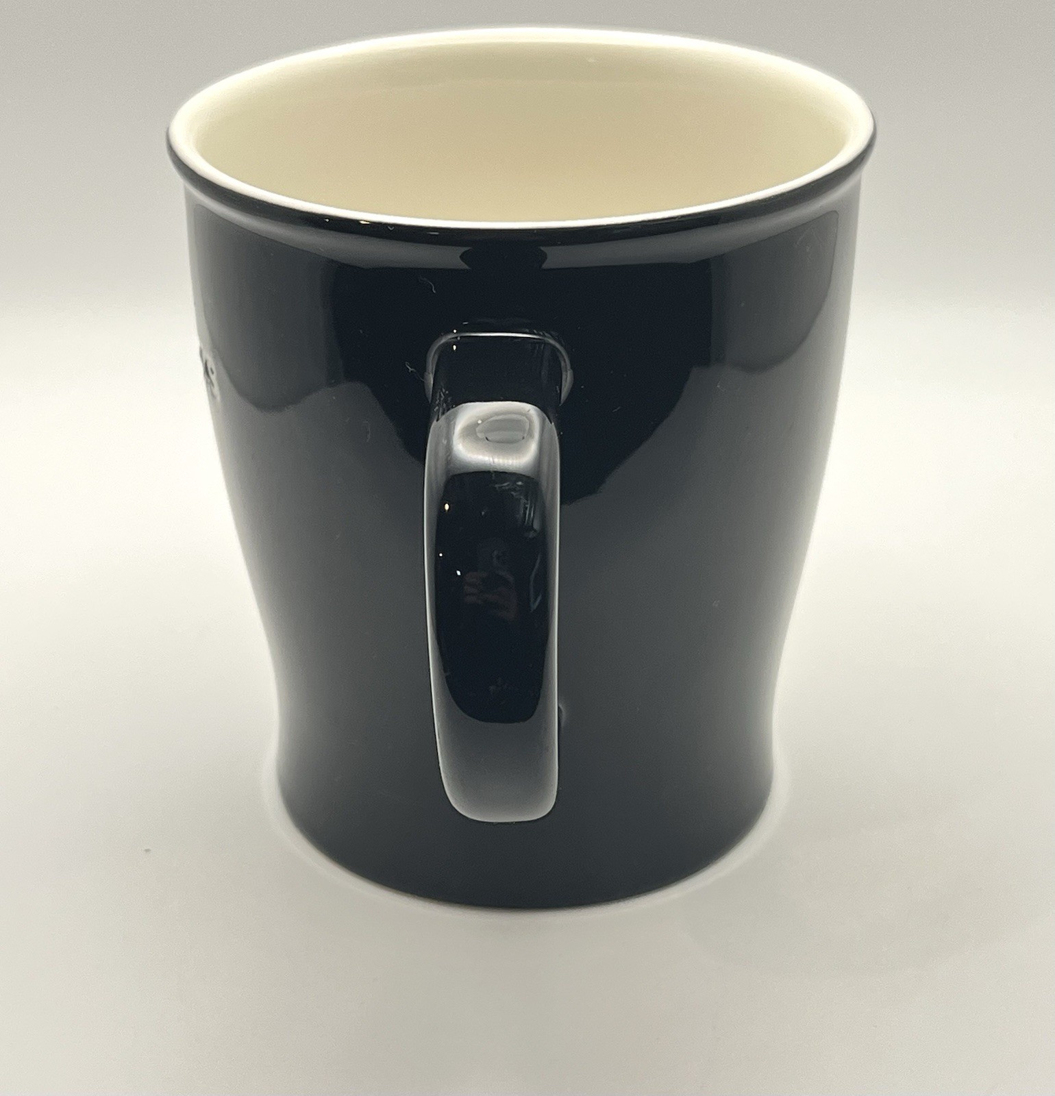 Starbucks Black Bone China Mug 2008