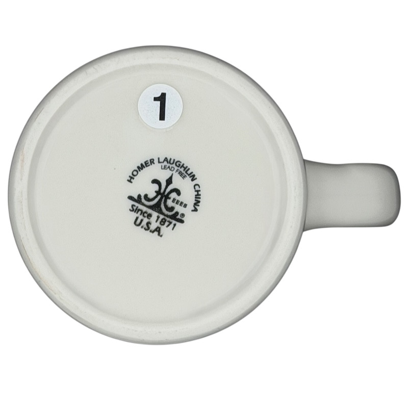 Fouled Anchor US Navy Diner Mug Homer Laughlin China