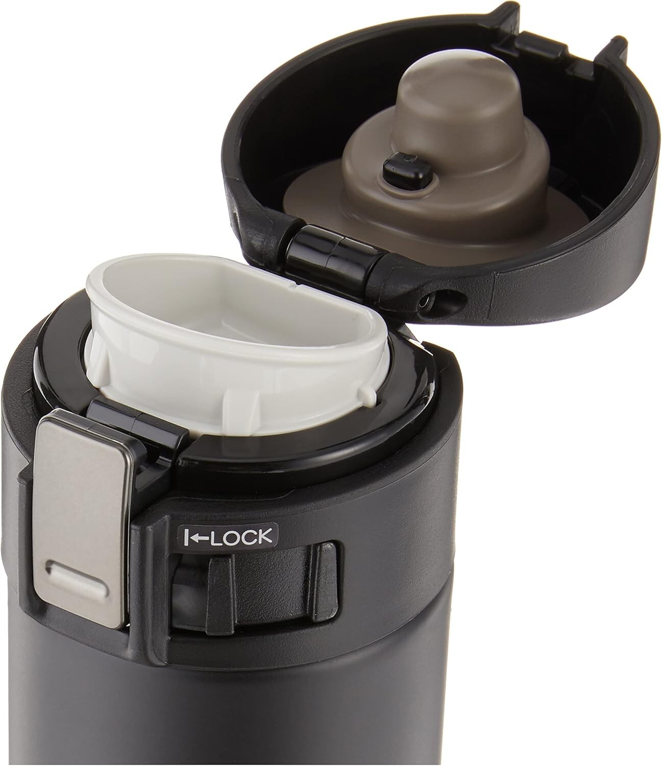 16 Oz Vacuum Insulated Black Mug – Hand Wash Only, Perfect for Adults