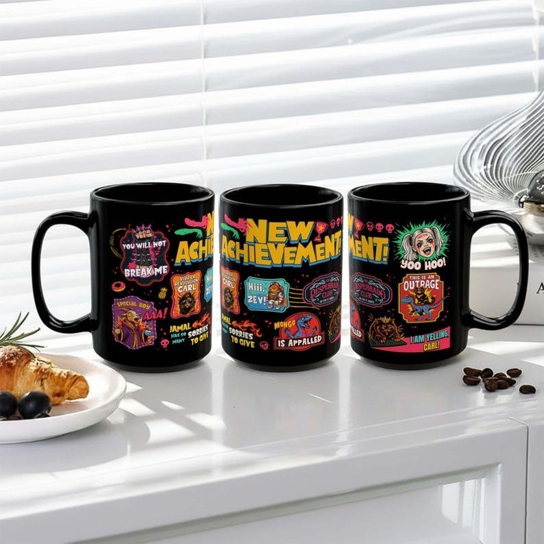 Dungeon Crawler Coffee Mug, New Achievement Ceramic Cup, Gamer Book Merch 11OZ
