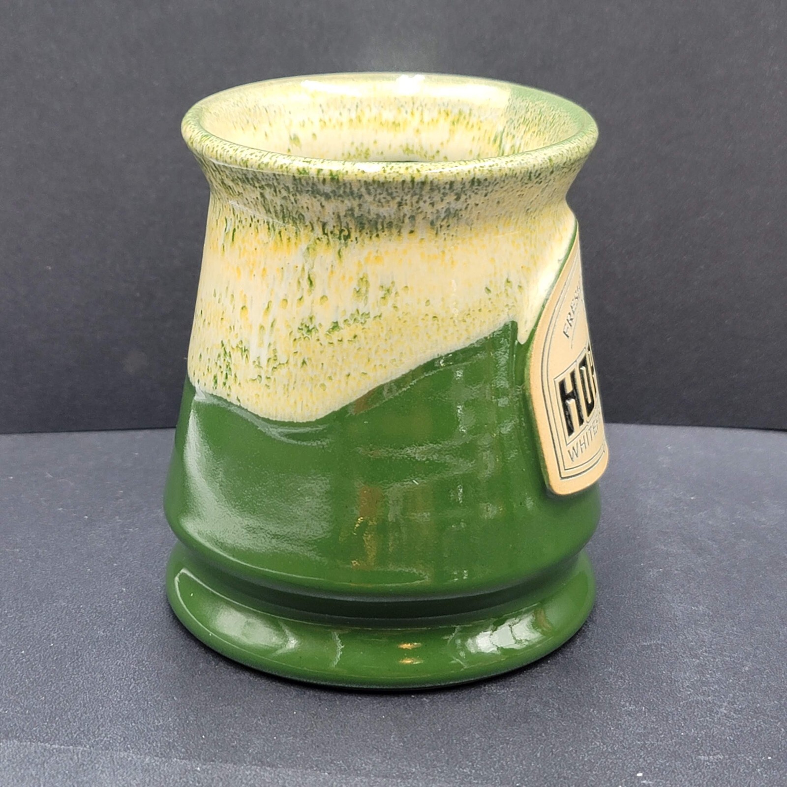 Deenen Green Drip Glaze Coffee Mug HOPZOIL Whitefish, Montana