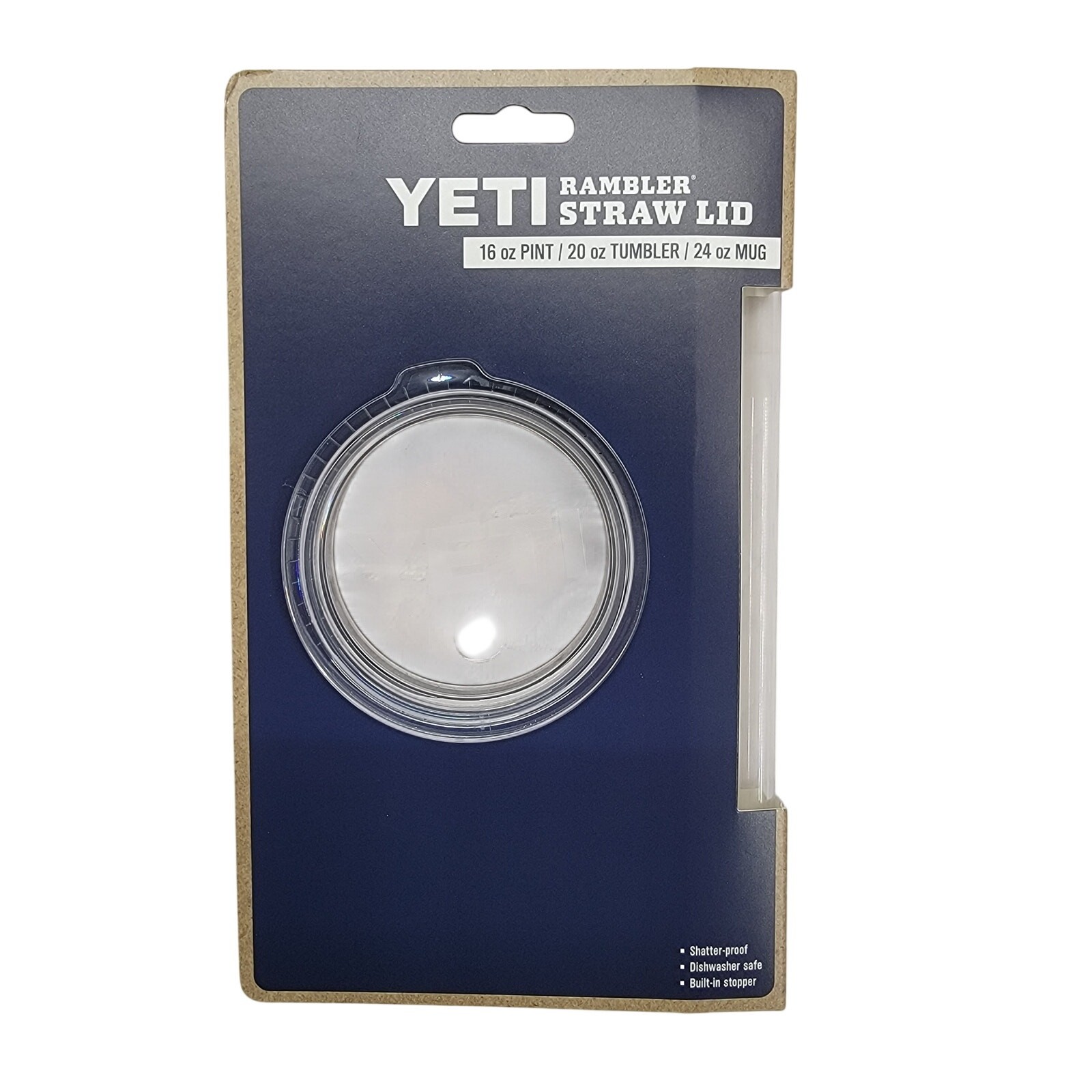 YETI Rambler Straw Lid Replacement Fits 20 oz Tumbler 16 oz Pint 24 oz Mug New