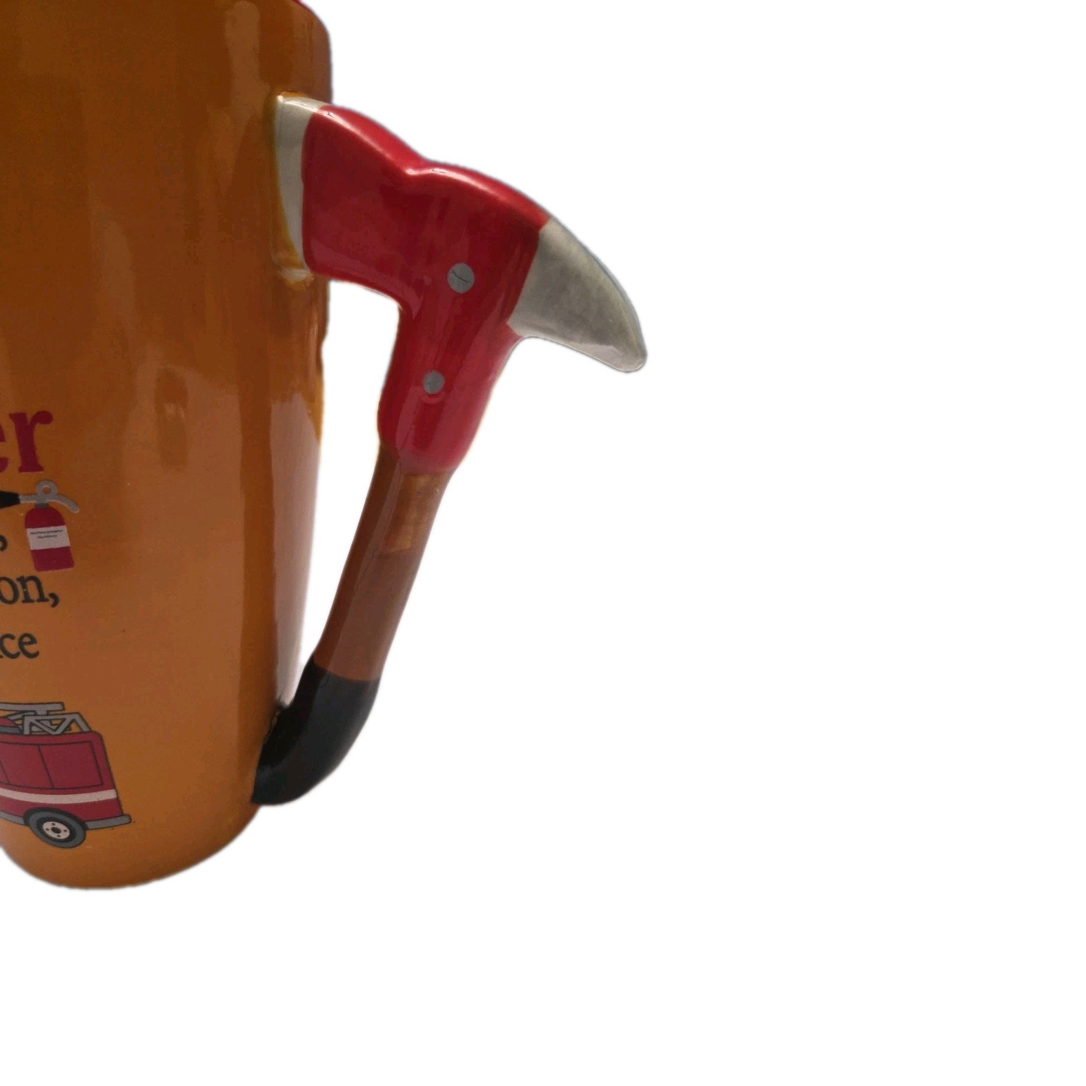 Firefighter Novelty MUG “Heart of Courage, Spirit of Dedication” 20oz