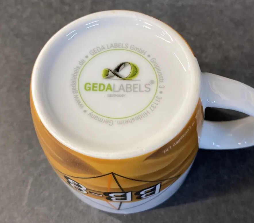 4 – Star Wars Porzellantasse Mug 250 ml New Germany GEDA Labels