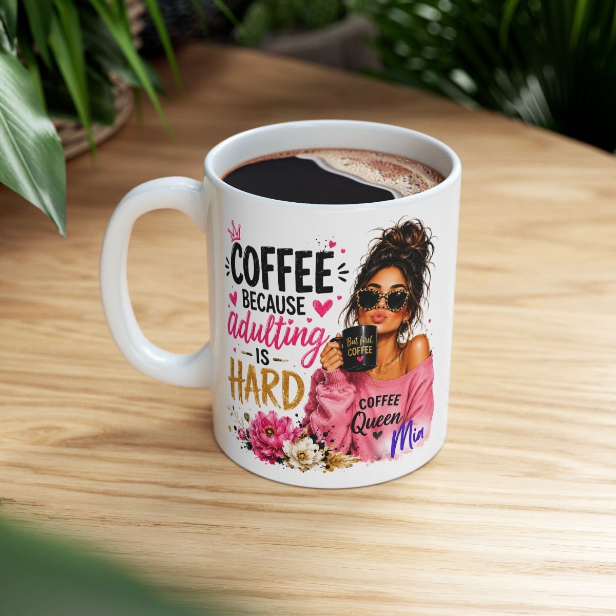 Personalized Funny Coffee Mug – Adulting Is Expensive Custom Gift Mug 3 Sizes