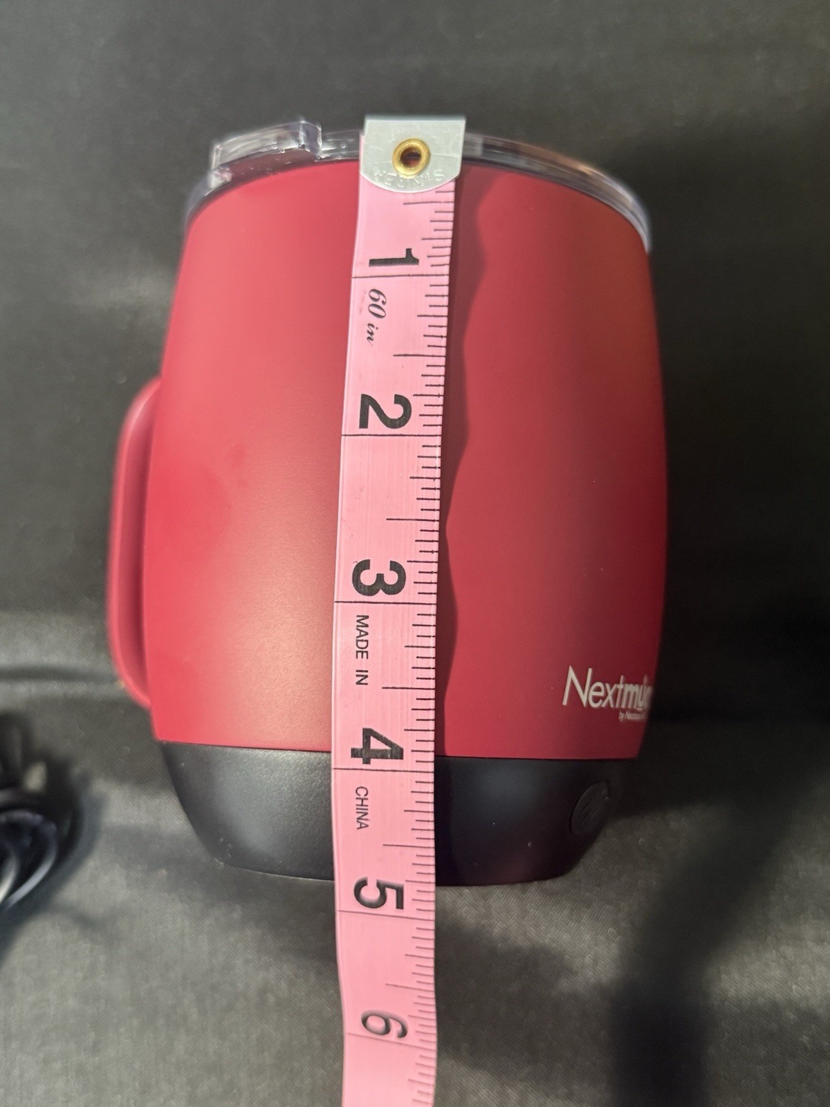 Nextmug – Temperature-Controlled, Self-Heating Coffee Mug (Dusty Rose – 14 oz.)