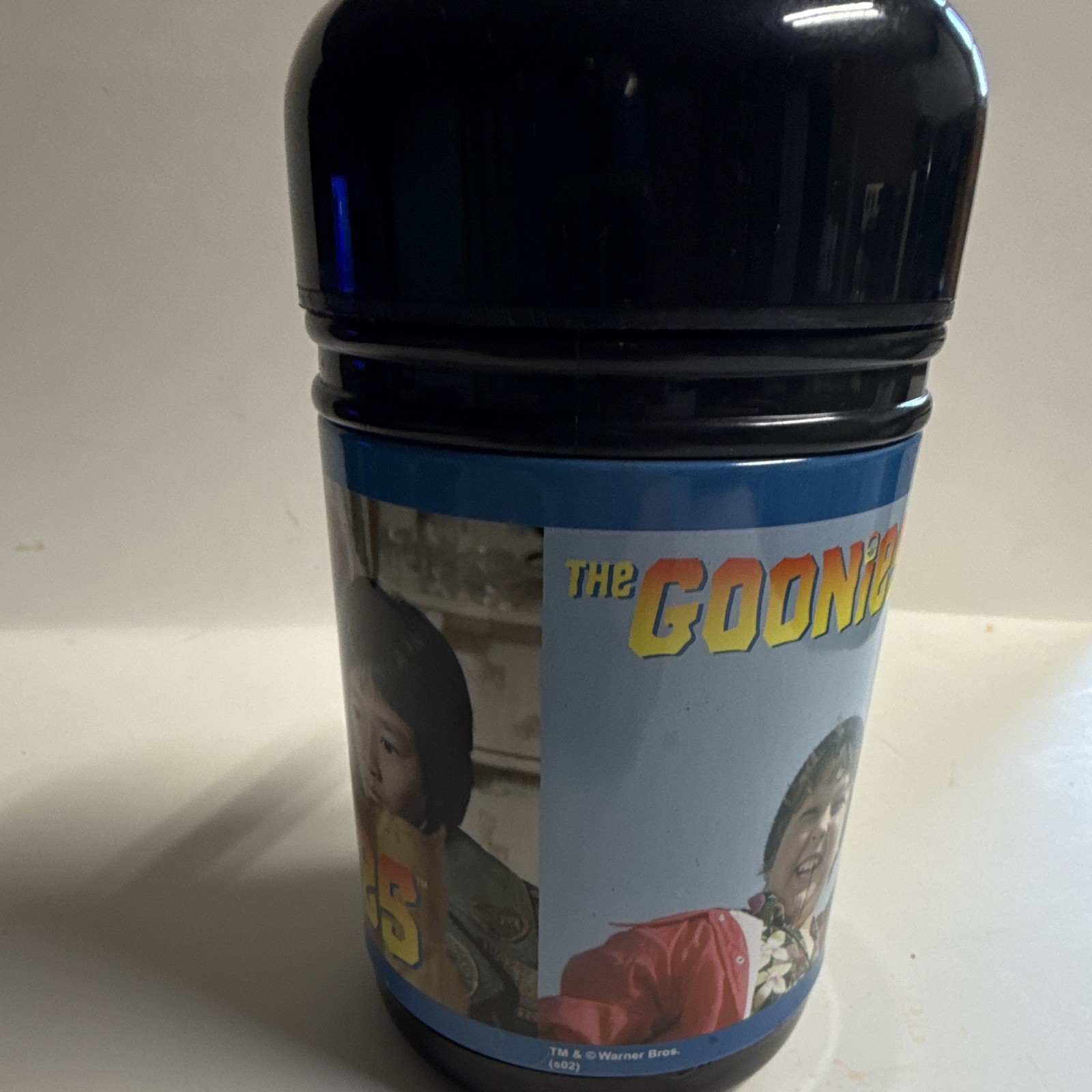 Vintage 1985 The Goonies Aladdin Plastic Lunchbox Thermos Mug Sloth Mikey Rare