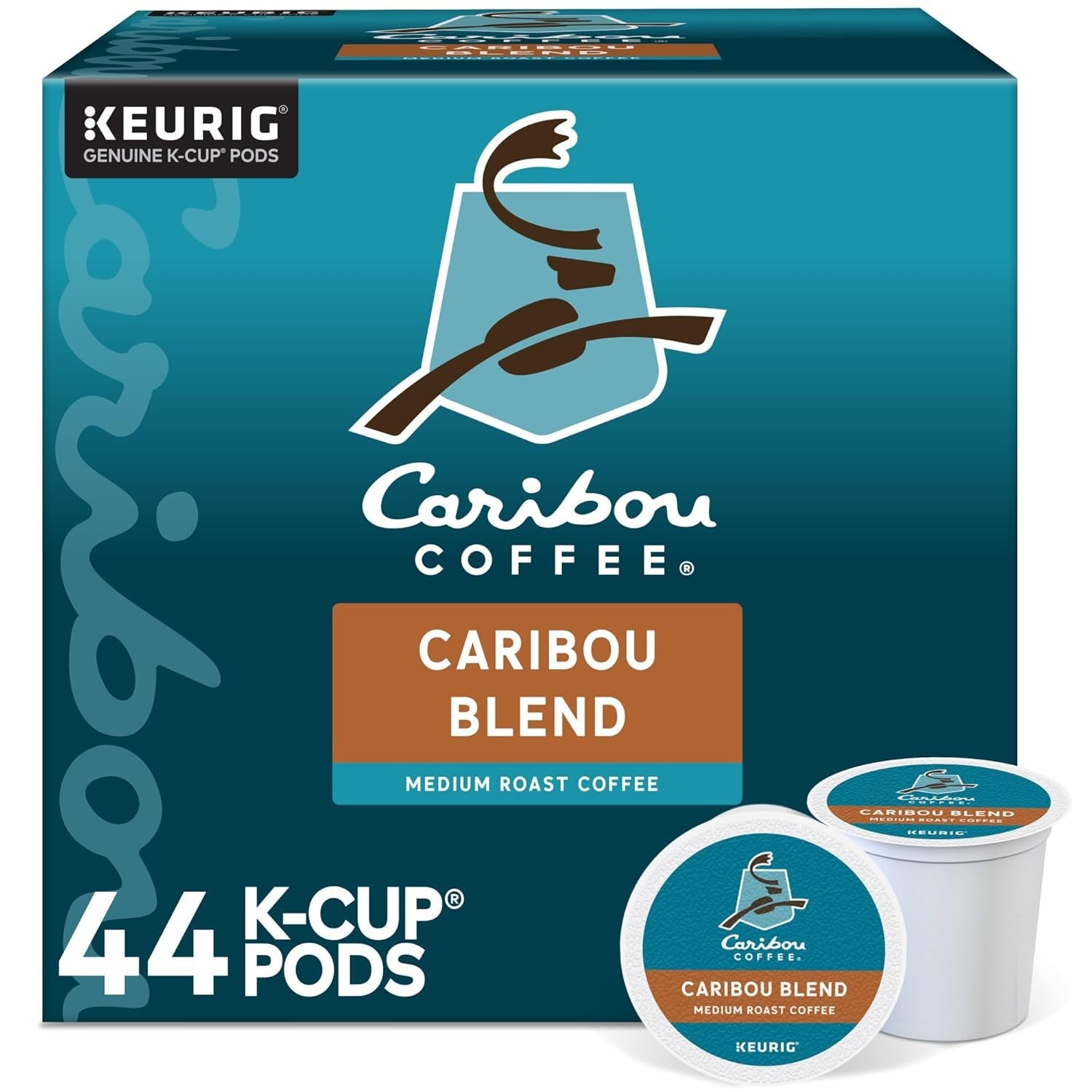 Caribou Blend Coffee K-Cup Pods, Medium Roast, 42 count – HOT & NEW!!!