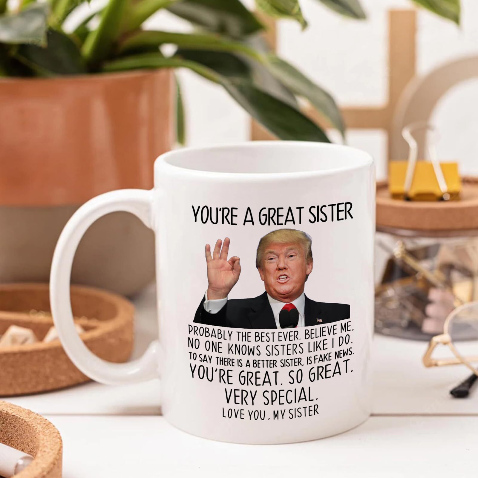 You’re A Great Sister Mug Funny Sister Gifts From Sister Brother Sister Birthday