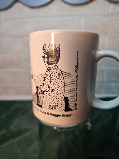 Funny Adult Language. “No Doll , This Stands For I LIKE IT DOGGIE STYLE” MUG