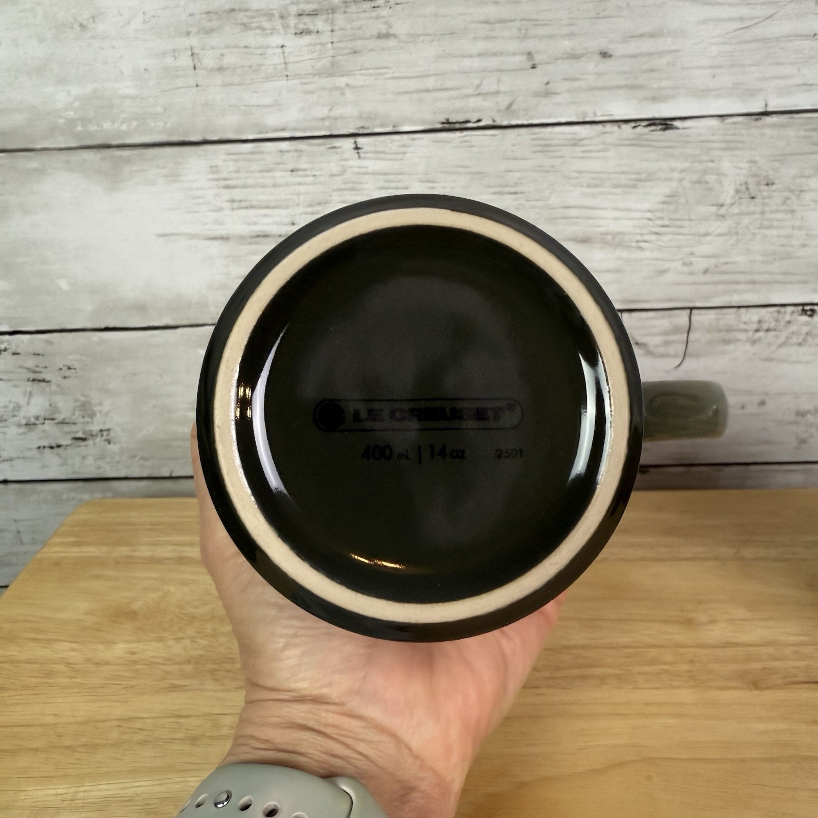 le creuset mug set 4 Sage