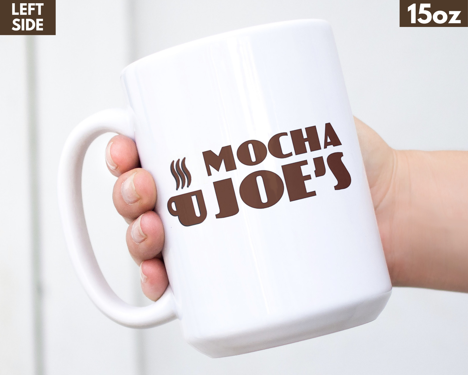 Latte Larry’s Mocha Joe’s Larry David Curb Your Enthusiasm Mug 11oz 15oz 17oz