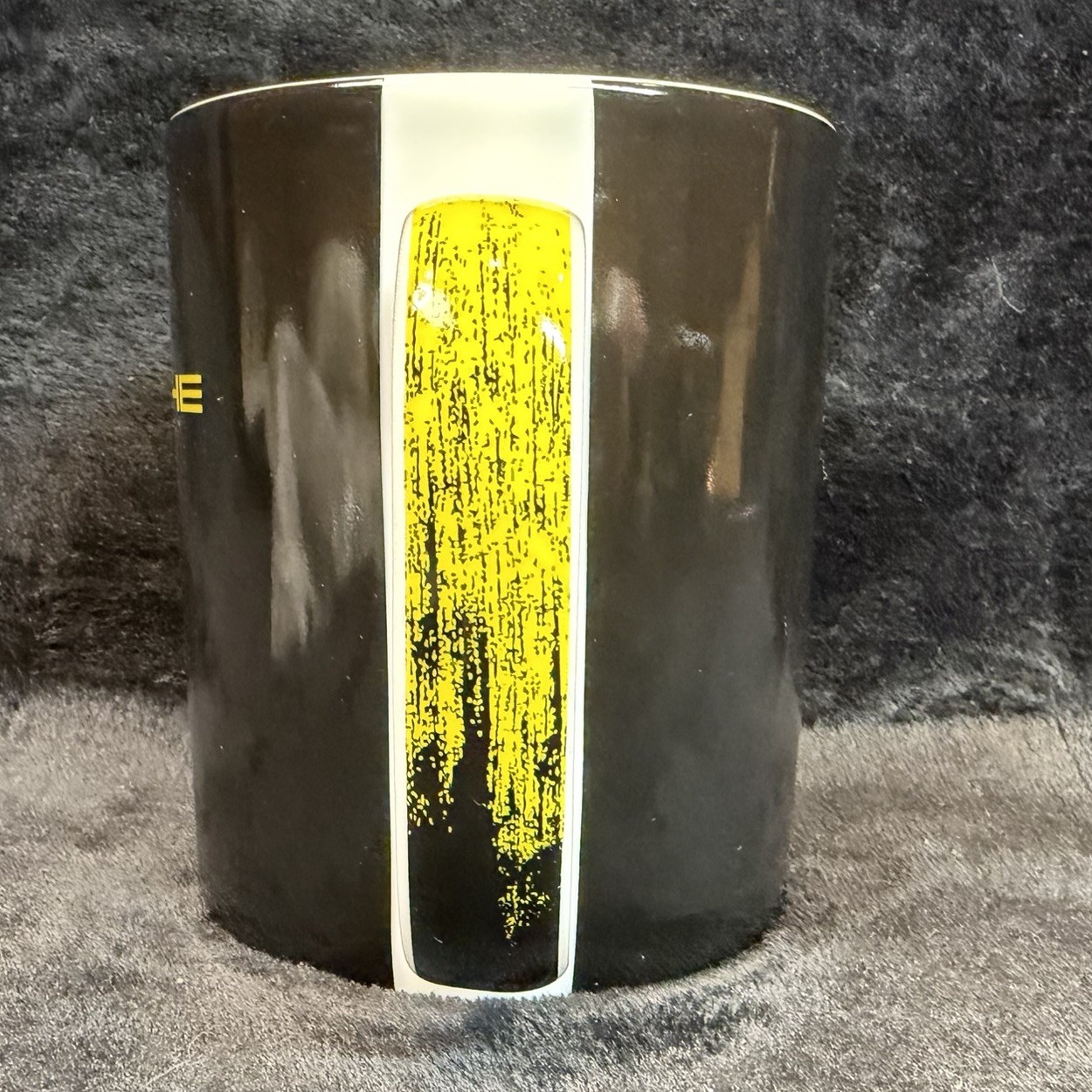 Porsche Black Matte Coffee Mug Germany 14oz Numbered 9800/10000 Limited Edition