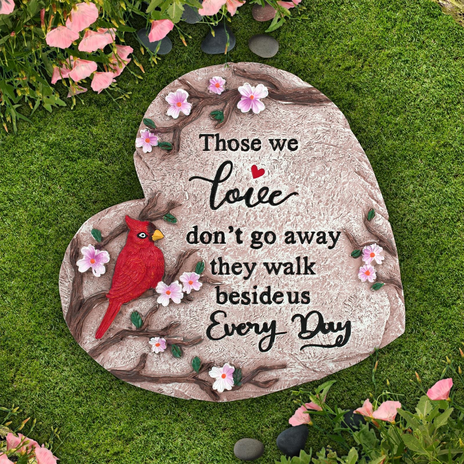 Sympathy Gifts for Loss of Loved One, Memorial Garden Stones in Memory of Lov…